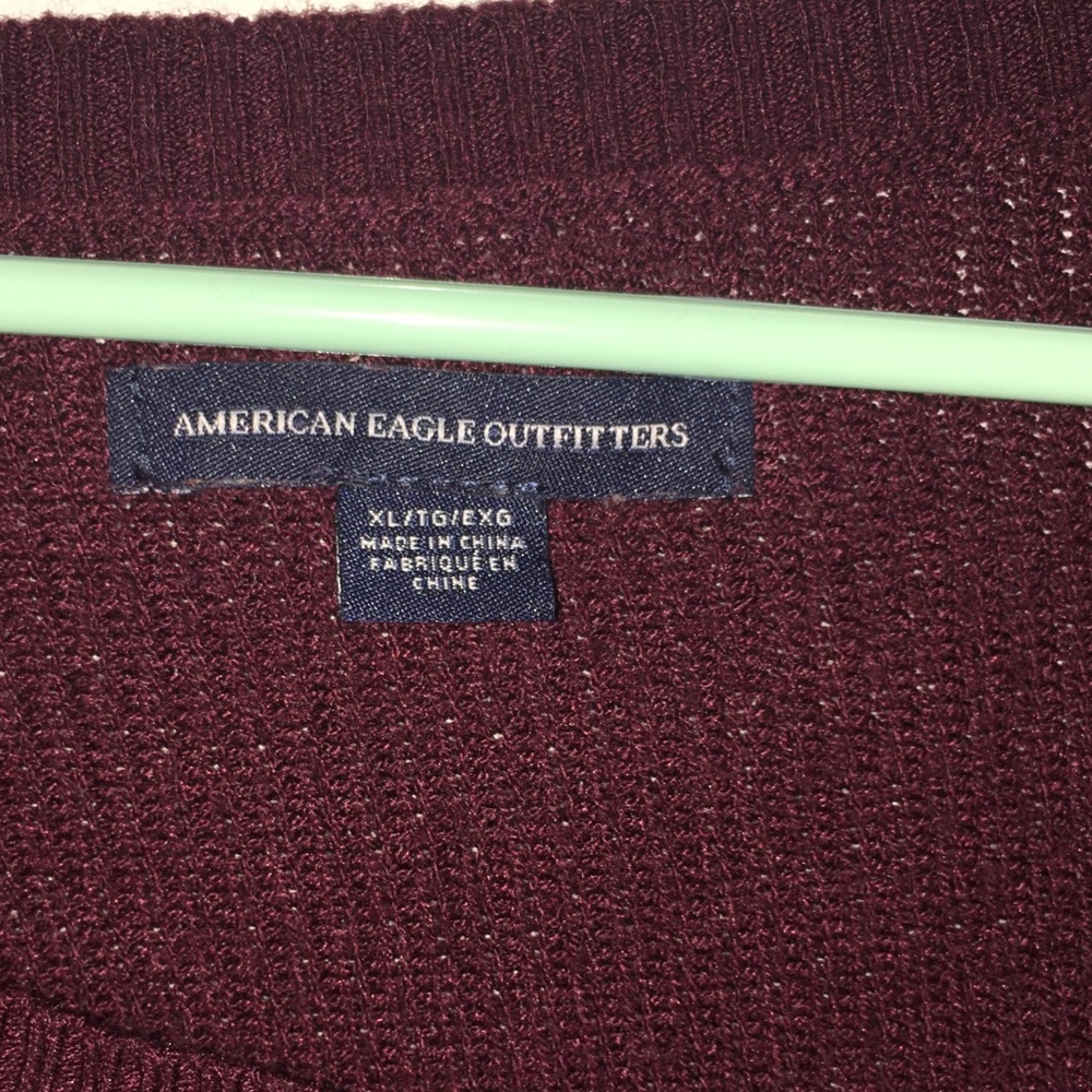 Maroon sweater